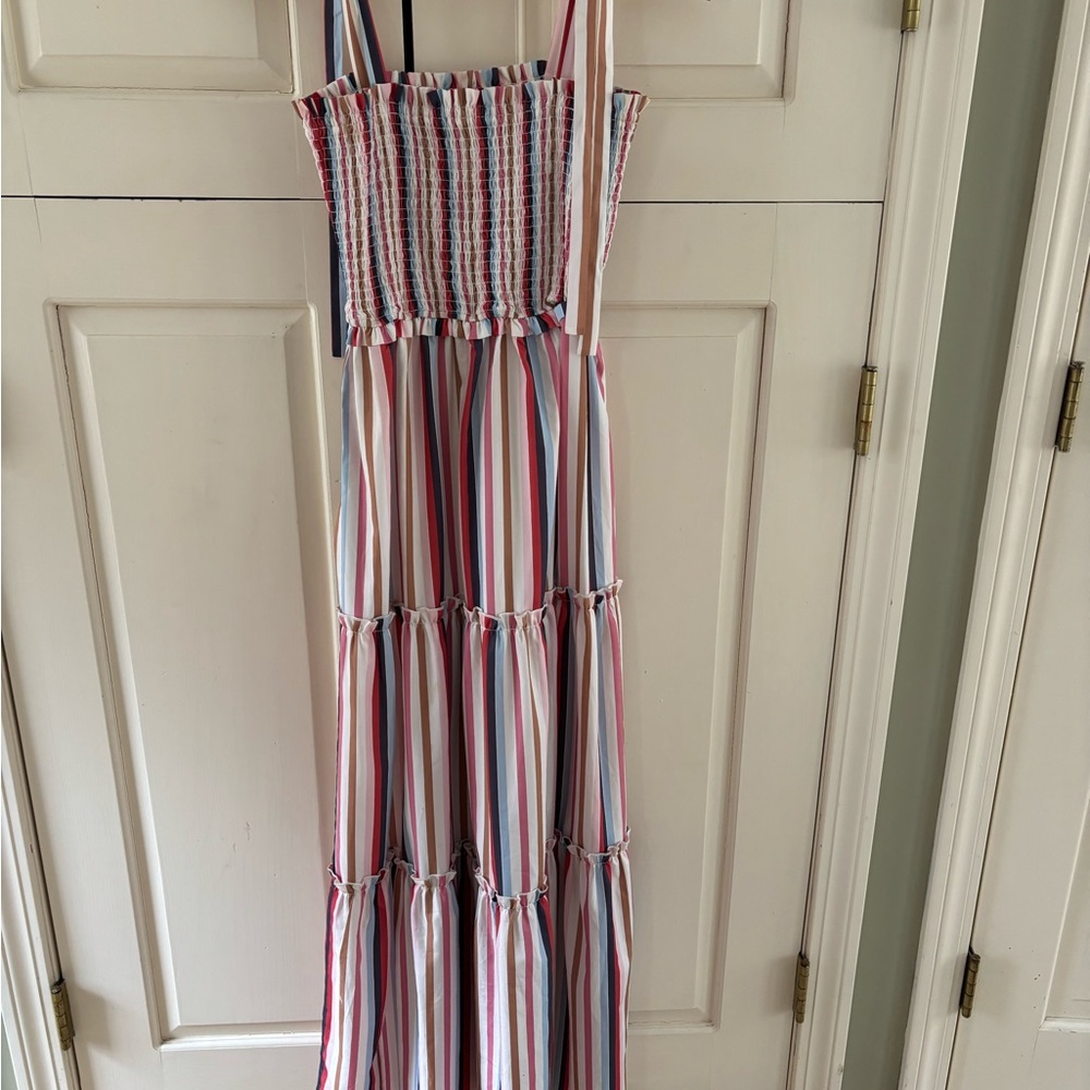 FORE Striped Maxi Dress, size s